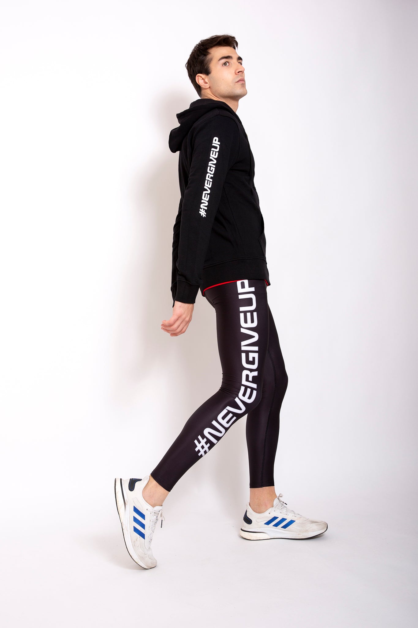 Leggings Uomo #Nevergiveup