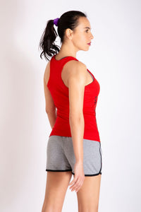 Canotta Fitness Red