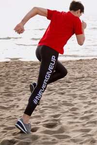 Leggings Uomo #Nevergiveup
